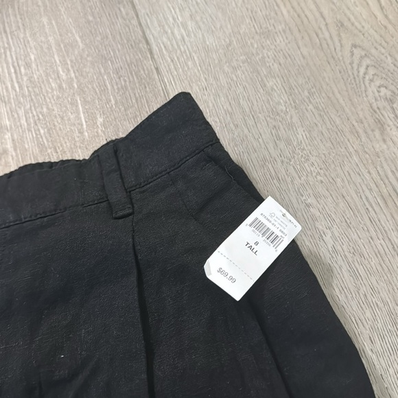 NWT! GAP Black Easy Wide-Leg Linen-Blend Trouser - ALL TALL SIZES 💎 - Picture 11 of 11